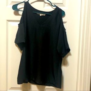 Black open shoulder too
